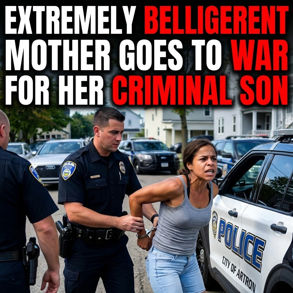 Extremely Belligerent Mother Goes to War for Her Criminal Son