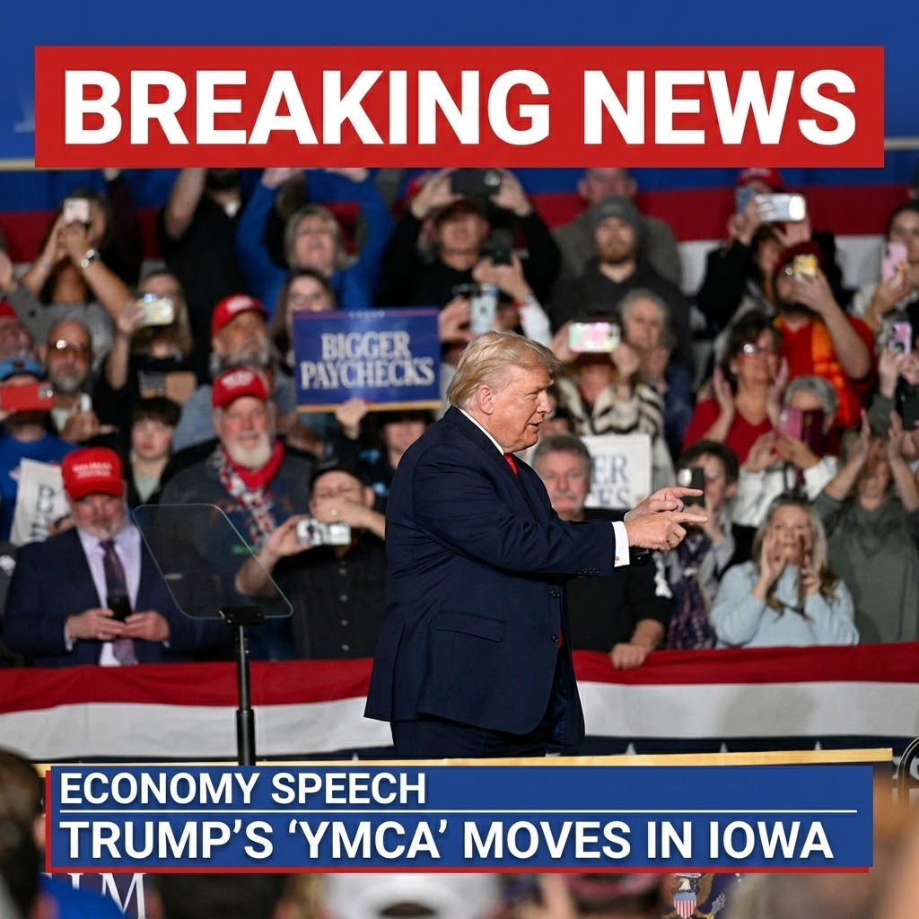 Trump Administration Live Updates: President Visits Iowa, Trying to Shift Focus to the Economy