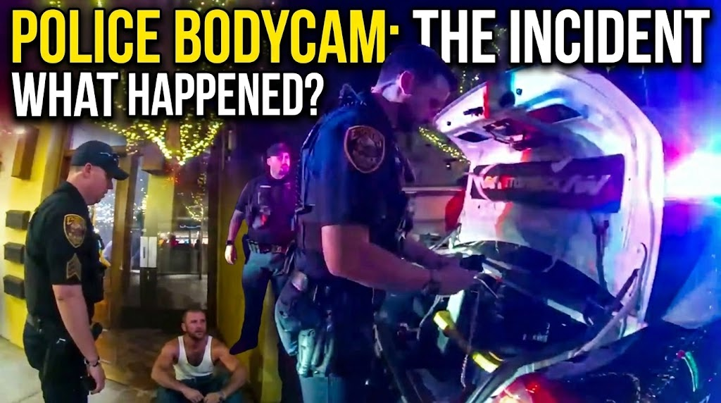 Disorderly Guy Meets No-Nonsense Cops