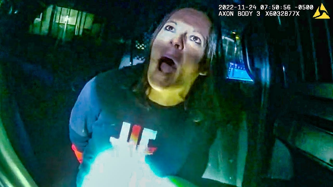 Deranged Woman Takes Resisting Arrest To An Entirely New Level