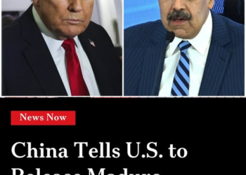 China Calls on U.S. to Release Maduro, Citing Breach of International Law