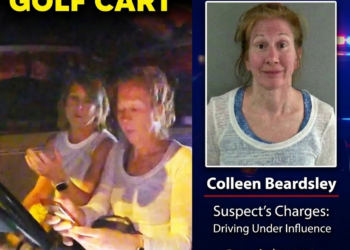 Drunk Wisconsin Snowbird Caught Driving Golf Cart!