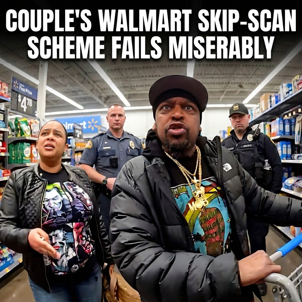 Couple’s Walmart Skip-Scan Scheme Fails Miserably
