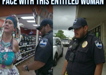 Officers Can’t Keep a Straight Face With This Entitled Woman