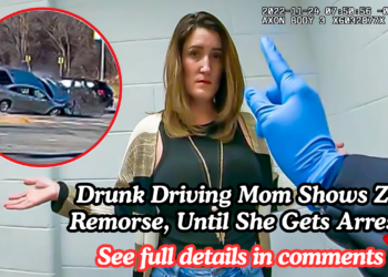 Drunk Driving Mom Shows Zero Remorse, Until She Gets Arrested