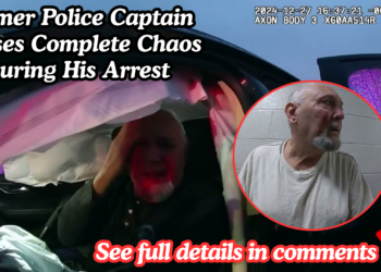Former Police Captain Causes Complete Chaos During His Arrest