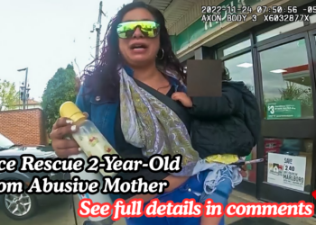 Police Rescue 2-Year-Old From Abusive Mother
