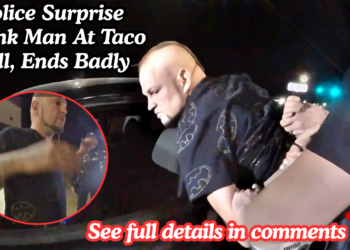 Police Surprise Drunk Man At Taco Bell, Ends Badly