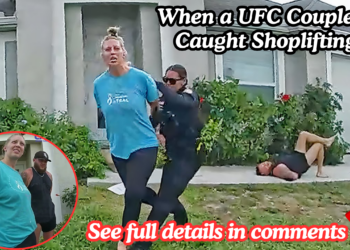 When a UFC Couple is Caught Shoplifting