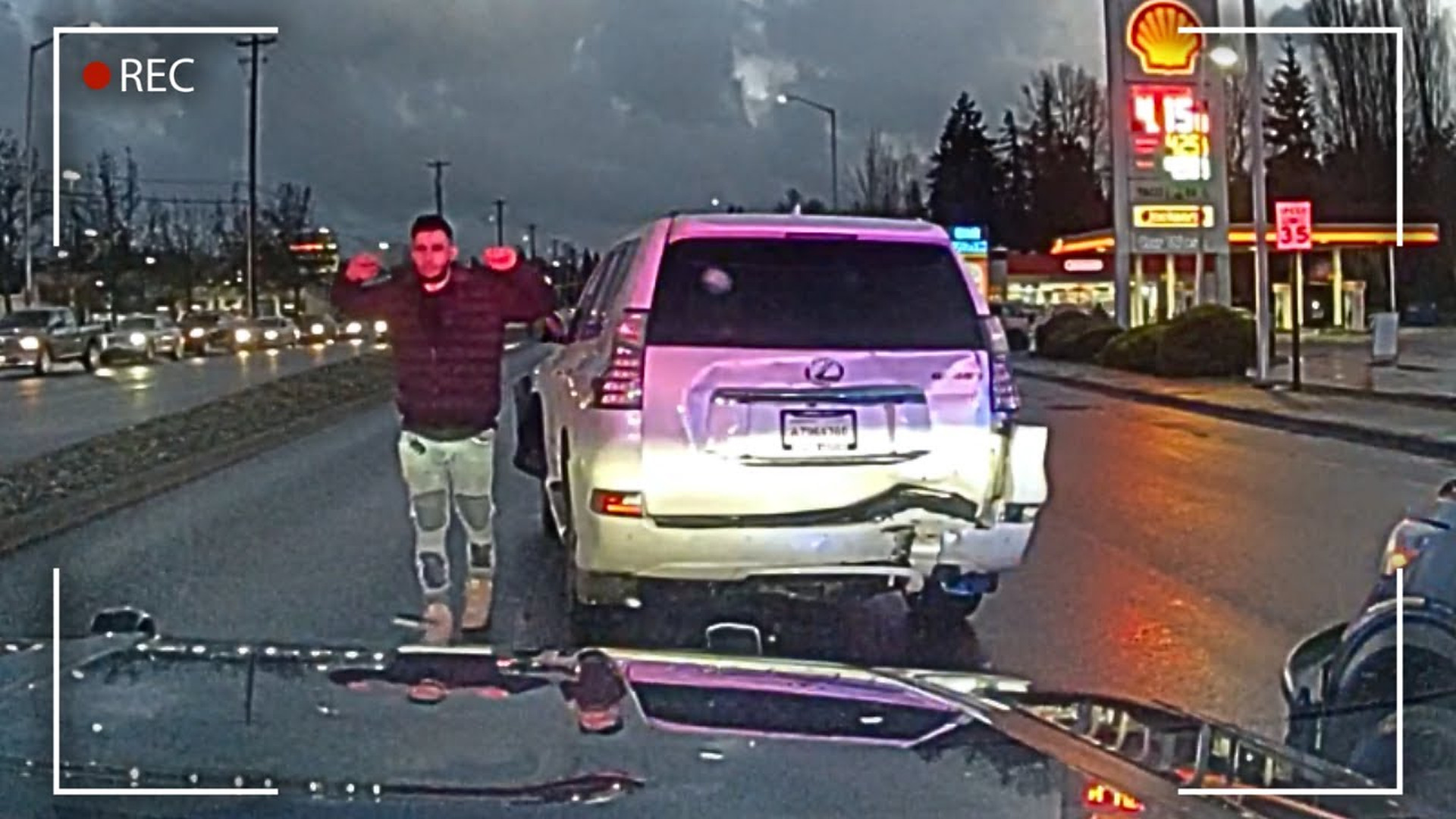 Man Tries To Escape Police...Then Crashes