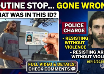 Guy Gets Out Of His Car And Gets Mad At Officer