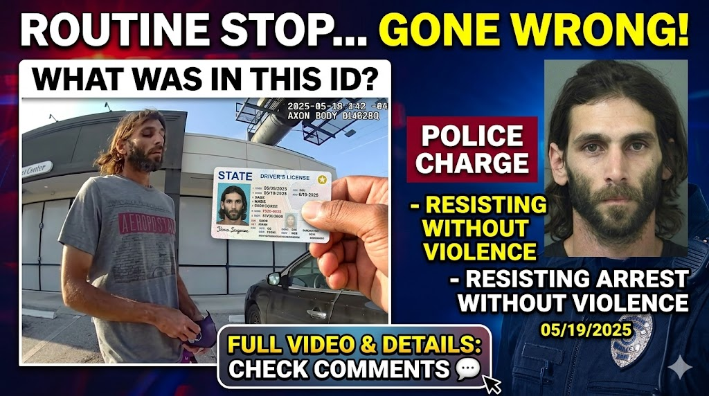 Guy Gets Out Of His Car And Gets Mad At Officer