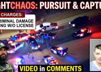 Massive Response to Fleeing Dodge Hellcat