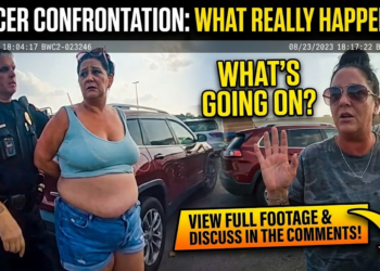 Police Stop a Getaway Attempt After Shoplifting Gone Wrong