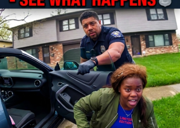 Wasted Girlfriend’s Standoff: Refuses to Exit Car, Goes Berserk On Cops!