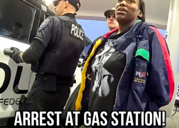 Moments Before She Catches Her 15th Felony