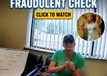 Police Surprise Woman at Bank Trying to Cash Fake $3,000 Check