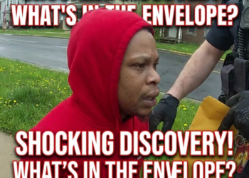 The Moment He Realized Police Found Him