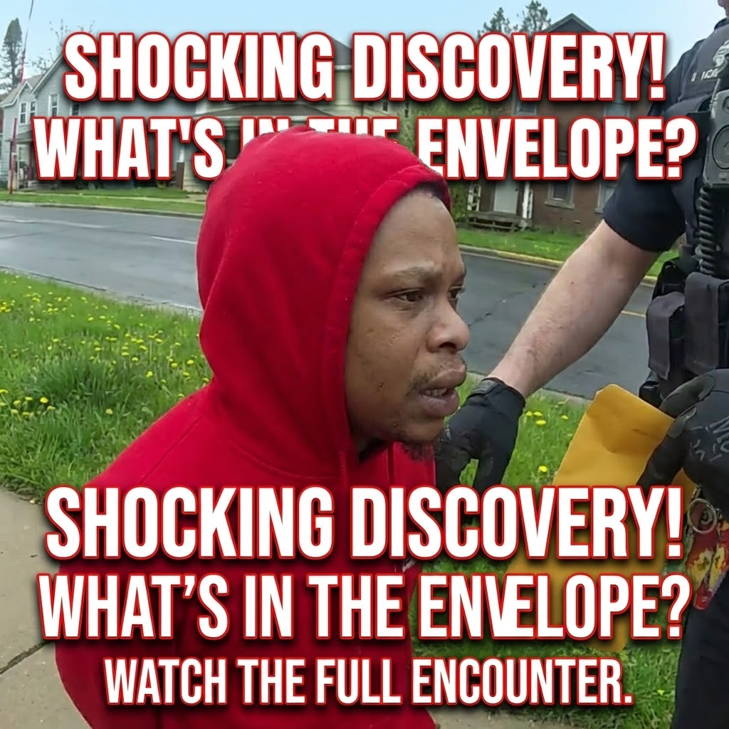 The Moment He Realized Police Found Him