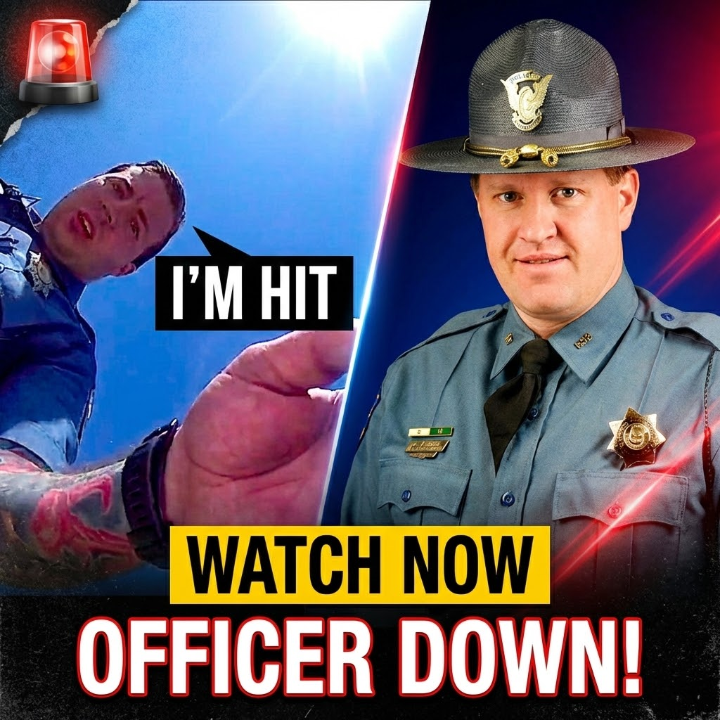 Officer Shot is Rescued by his Rookie Trainee