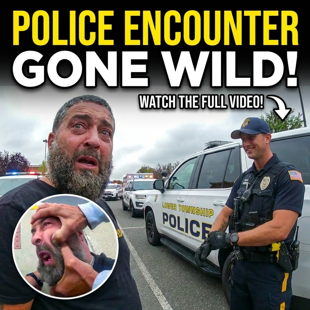 Tough-Guy Gets Emotional When Manhandled By Police