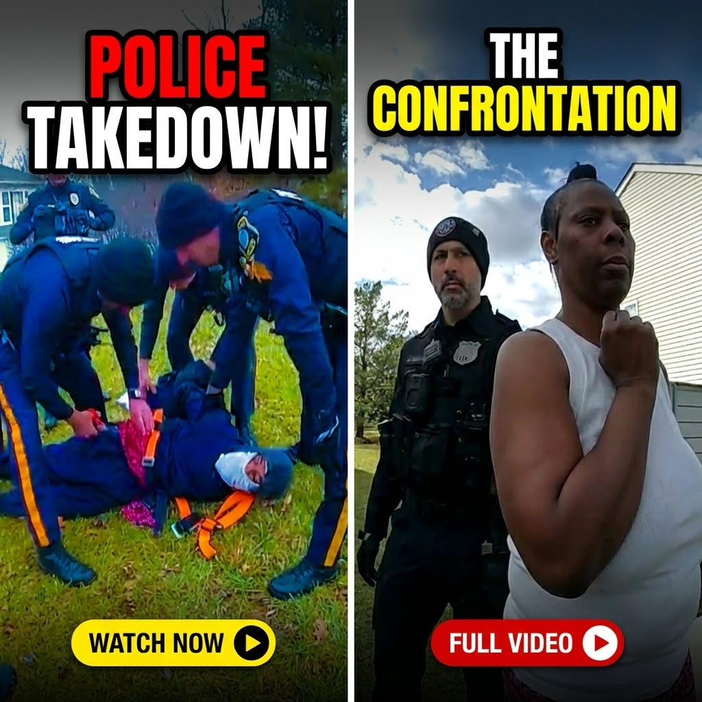 Police Show Woman-Beater How Weak He Is Against His Gender