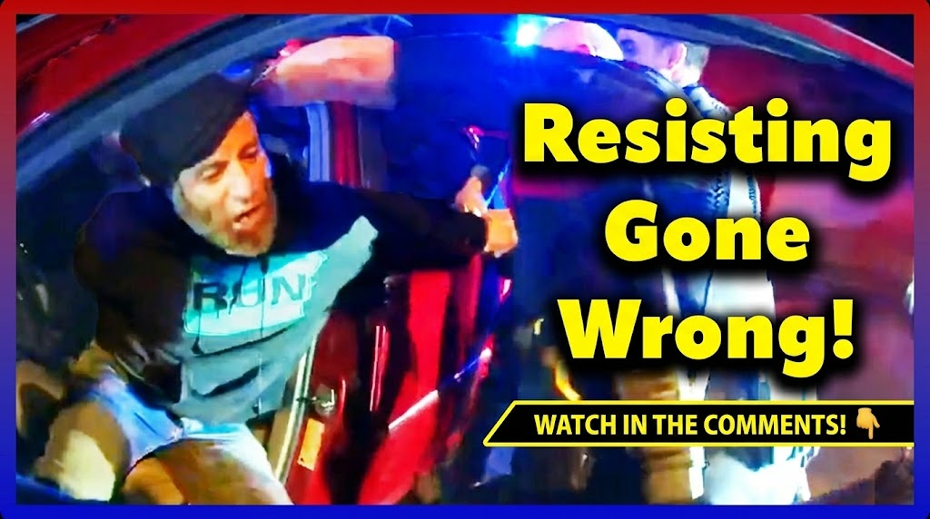 Belligerent Man Defies Cops ‘Know My Rights’ Goes Horribly Wrong!