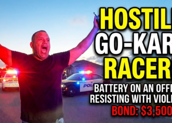 Defiant Go-Kart Driver’s ‘High Voltage’ Encounter with the Law!