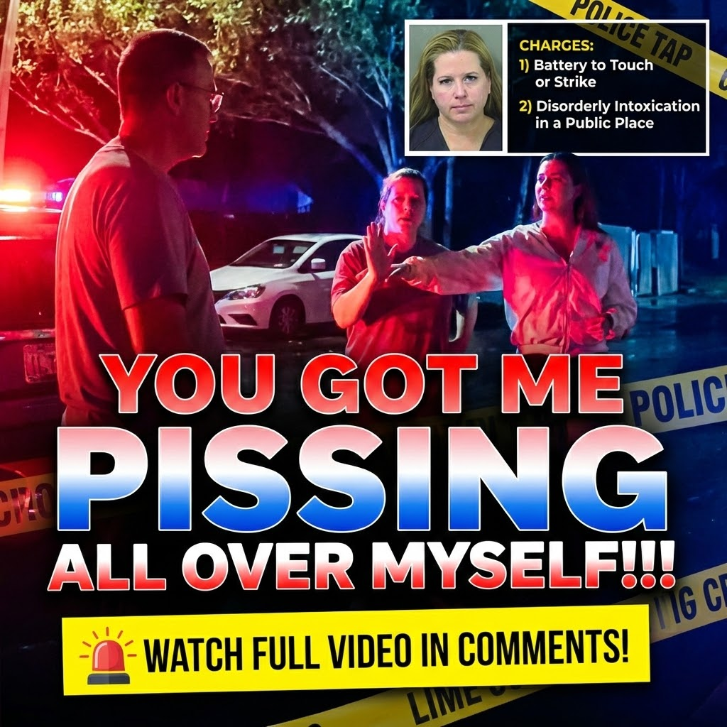 RAGING Boyfriend Beater Urinates All Over Herself Police Body Cam