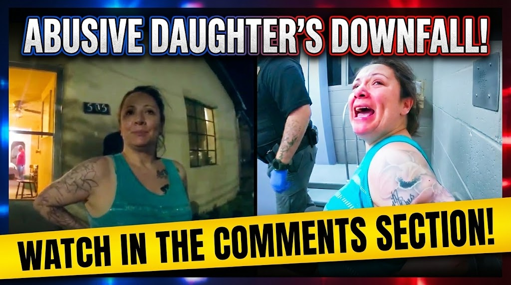 Woman Assaults Elderly Mom, Fakes Injury & Resists Arrest!