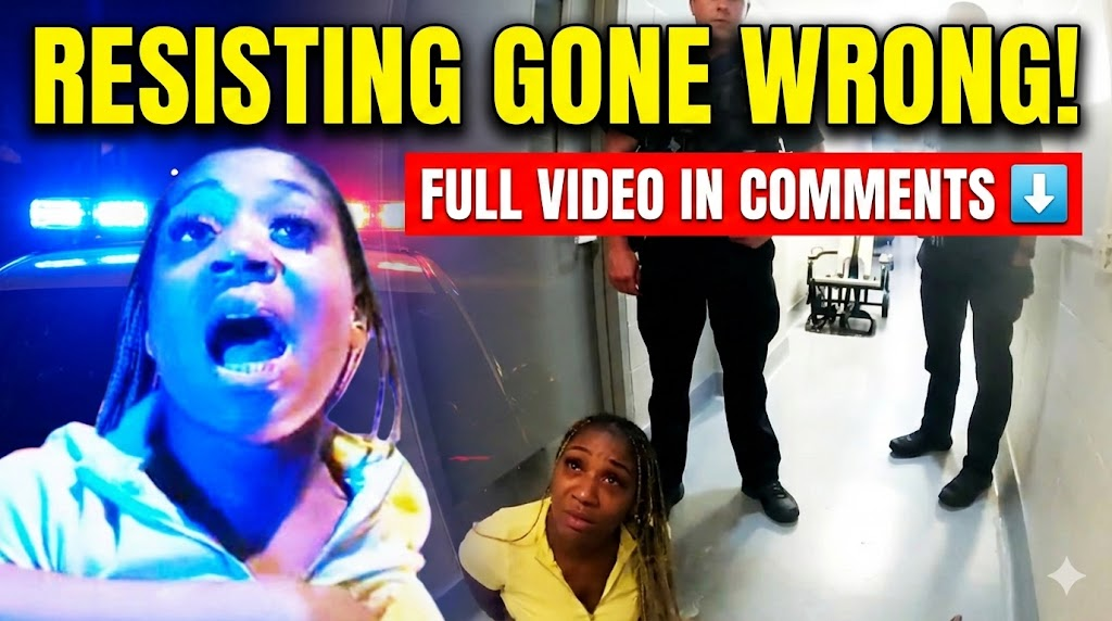 Defiant Drunk Woman Screams & Kicks Cops – Failed Spectacular Escape Attempt!