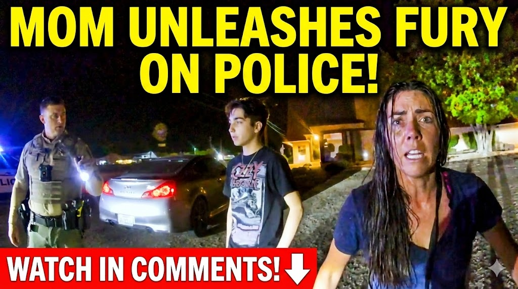 DUI Arrest Escalates As Mother Attacks Cop To Save Drunk Teen From Arrest!