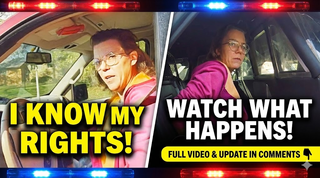 Entitled Ex-Cop’s Daughter Resists Arrest, Calls Dad & Gets Window Smashed!