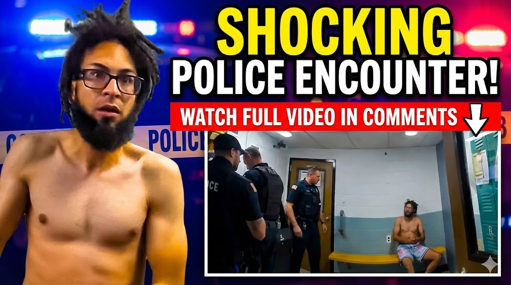 Wannabe Thug Gets Humiliated By Police After Acting Tough