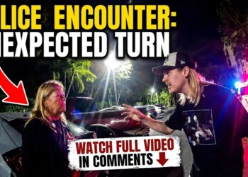 Guy Tries to Act Tough in Front of Cop, Ends Badly