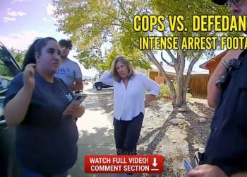 Belligerent & Defiant Woman’s Failed Attempt to Evade Arrest!