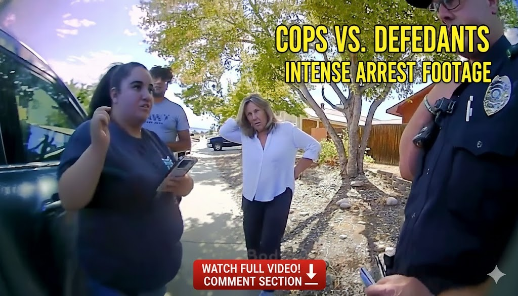 Belligerent & Defiant Woman’s Failed Attempt to Evade Arrest!
