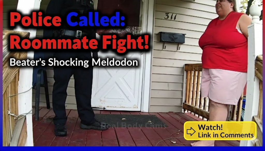 Unhinged Woman Assaults Roommate Over Dog, Battles Cops on Porch