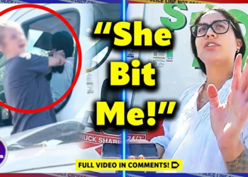 Woman Nearly Runs Over Victim With U-Haul Truck, Bites Her & Steals Phone!