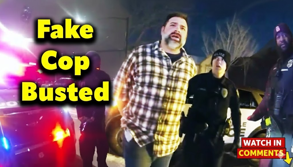 Cop Impersonator Busted: Cops Tricked by Cunning Fake “Off-Duty” Officer!