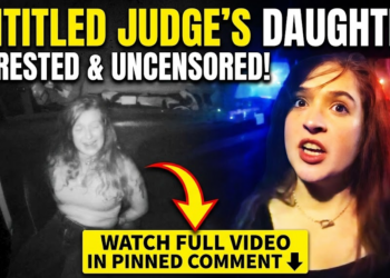 Entitled Judge’s Daughter Thinks She Is Above the Law as She Kicks Cop!
