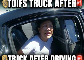 Wasted Mom Flips Truck After Driving Into Oncoming Traffic!