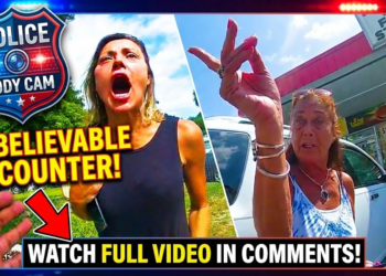 Moments Before This Karen Catches a Felony