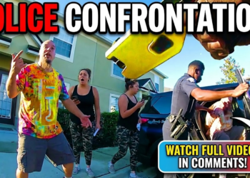 Road Raging Duo Threaten Police, Get Instant Karma