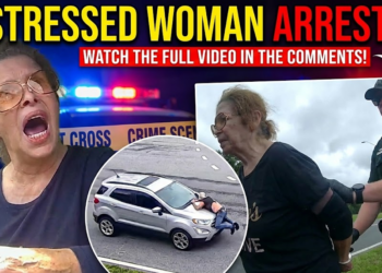 Unhinged Woman Flees From Cops With Man Hanging Onto Car