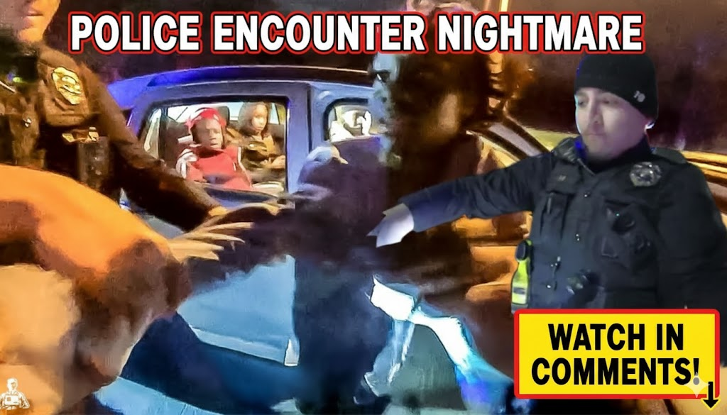 The Moment She Turns Her Traffic Stop Into 4 Felonies