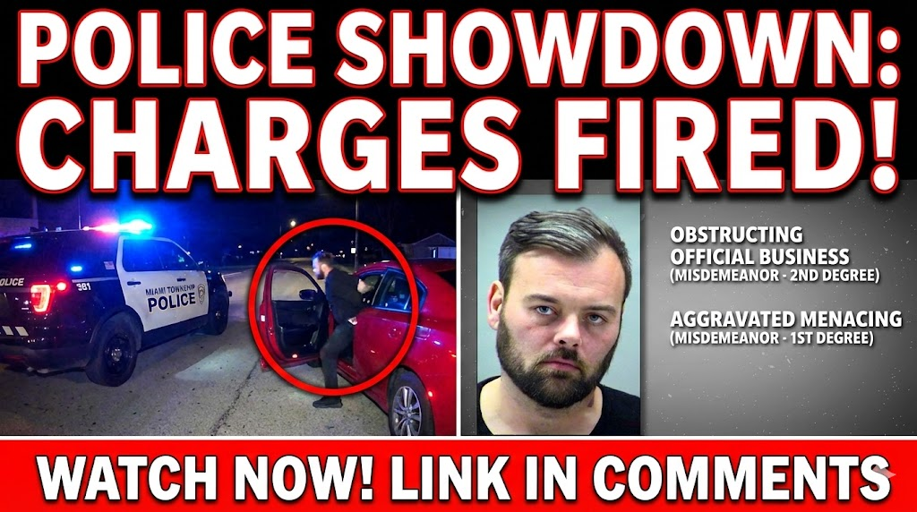 Insane ‘Male Karen’ Threatens Kids with Gun, Resists Arrest in Ohio!