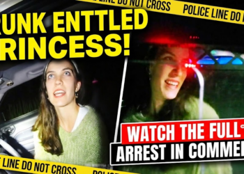 Drunk Entitled Princess Kicks & Screams at Deputies After Ditch Crash!