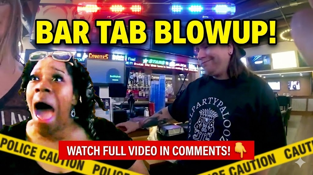 Drunk Woman Loses It Over Bar Tab, Throws Drink at Bartender, Gets Arrested!