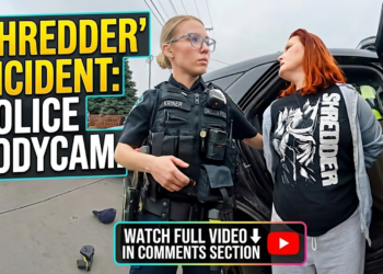 Police Surprise Woman, Decides To Throw A Fit